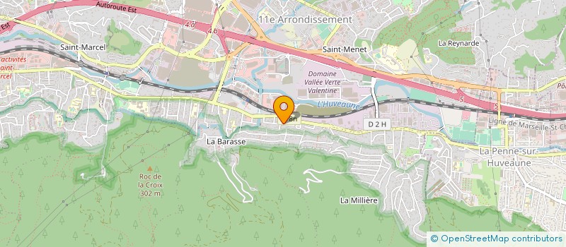 localisation de l'entreprise MADAME CELINE MOSTEIRO  MARSEILLE 11EME