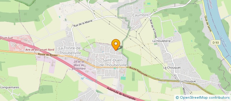 localisation de l'entreprise MADAME CELINE MOTTE  HONGUEMARE-GUENOUVILLE