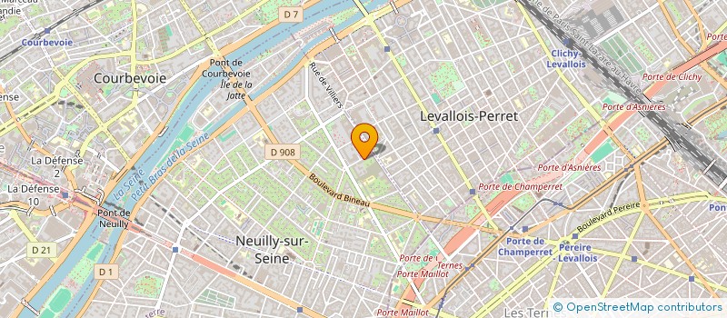localisation de l'entreprise MADAME CELINE MOULARE à NEUILLY SUR SEINE