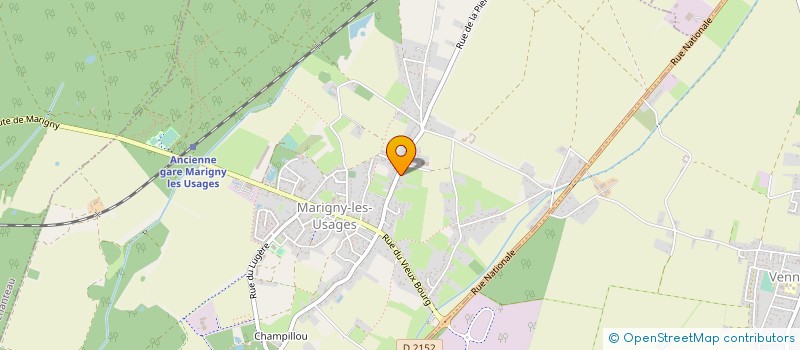 localisation de l'entreprise MADAME CELINE MOURLON à MARIGNY-LES-USAGES