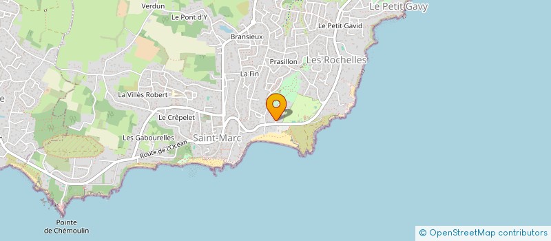 localisation de l'entreprise MADAME CELINE MOUTY  SAINT-NAZAIRE