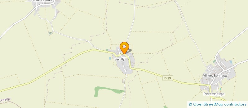 localisation de l'entreprise MADAME CELINE MULLER  PERCENEIGE