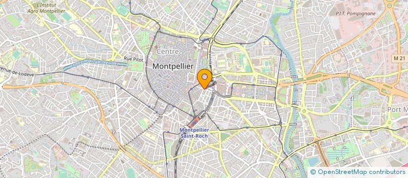 localisation de l'entreprise MADAME CELINE MULREAN à MONTPELLIER