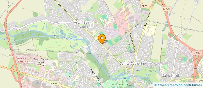 localisation de l'entreprise MADAME CELINE MUNSCH  ANZIN-SAINT-AUBIN