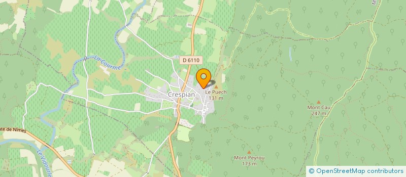 localisation de l'entreprise MADAME CELINE MURACCIOLE  CRESPIAN