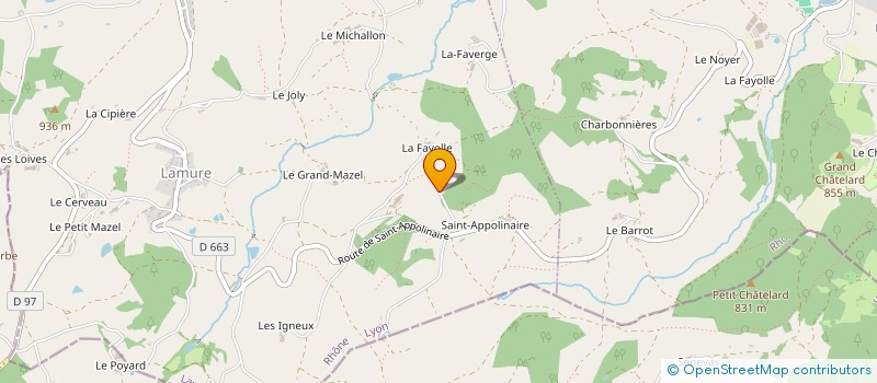 localisation de l'entreprise MADAME CELINE MUREAU à LARAJASSE