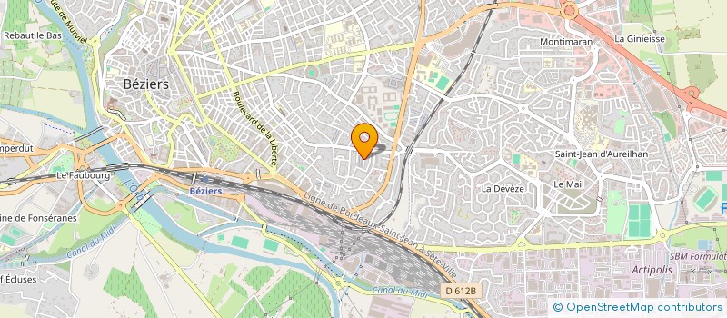 localisation de l'entreprise MADAME CELINE NAPAL  BEZIERS