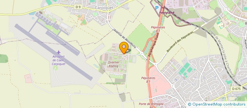 localisation de l'entreprise MADAME CELINE NATIVELLE  BRETTEVILLE-SUR-ODON