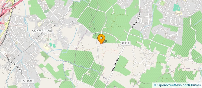 localisation de l'entreprise MADAME CELINE NAU  IZON