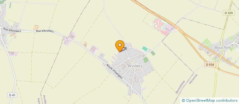 localisation de l'entreprise MADAME CELINE NAZAR  ARVILLERS