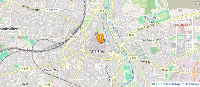 localisation de l'entreprise MADAME CELINE NEVEU à CHARTRES