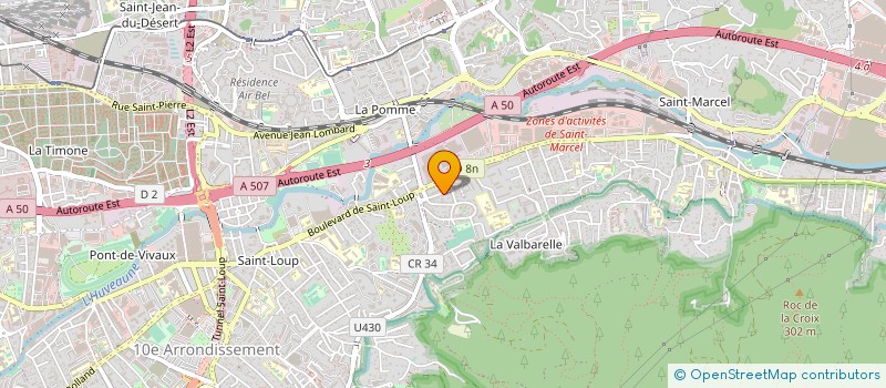 localisation de l'entreprise MADAME CELINE NEVEUX à MARSEILLE