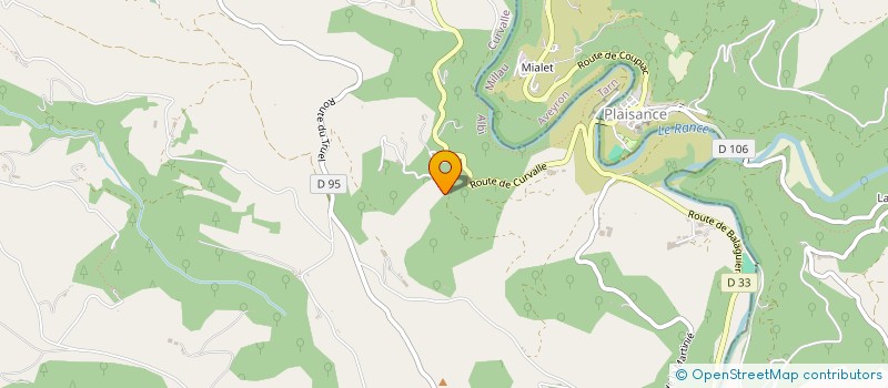 localisation de l'entreprise MADAME CELINE NICOULES  CURVALLE