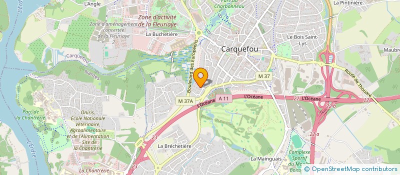 localisation de l'entreprise MADAME CELINE NIOT à CARQUEFOU
