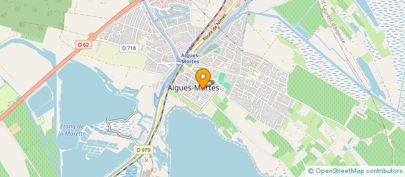 localisation de l'entreprise MADAME CELINE NOEL à AIGUES-MORTES