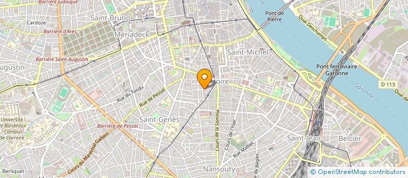 localisation de l'entreprise MADAME CELINE NORMAND à BORDEAUX