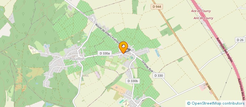 localisation de l'entreprise MADAME CELINE ODELOT  THIL