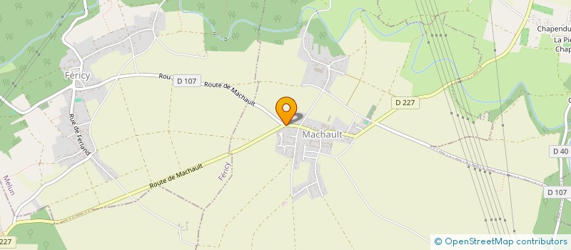 localisation de l'entreprise MADAME CELINE OLKUSKI  MACHAULT