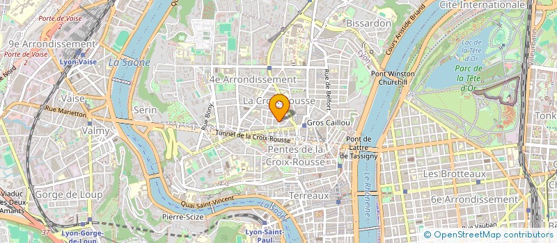 localisation de l'entreprise MADAME CELINE OLLIVIER à LYON