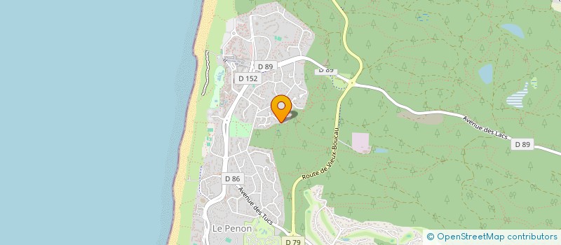 localisation de l'entreprise MADAME CELINE ORTAL  SEIGNOSSE