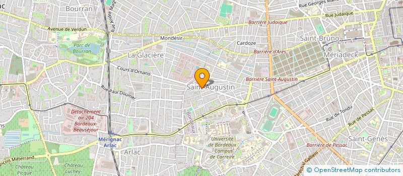 localisation de l'entreprise MADAME CELINE OUSSET  BORDEAUX