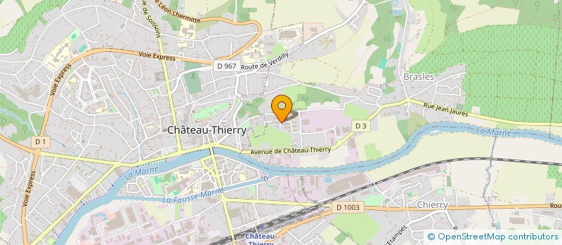 localisation de l'entreprise MADAME CELINE PADIEU  BRASLES