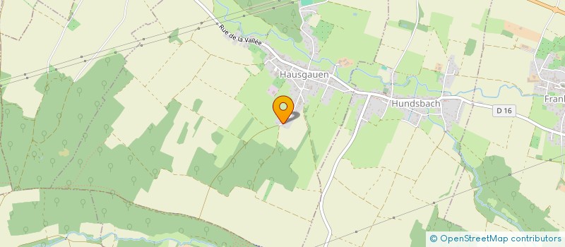 localisation de l'entreprise MADAME CELINE PAGNEUX  HAUSGAUEN