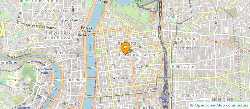 localisation de l'entreprise MADAME CELINE PAINTRAND  LYON