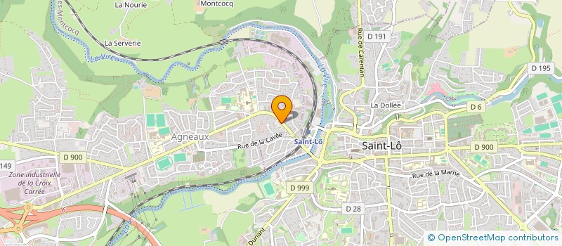 localisation de l'entreprise MADAME CELINE PANGA MASSA  AGNEAUX