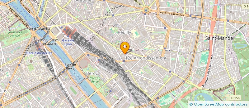 localisation de l'entreprise MADAME CELINE PAON  PARIS