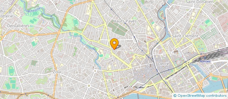 localisation de l'entreprise MADAME CELINE PAPILLON à NANTES