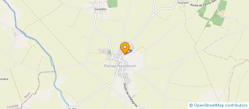 localisation de l'entreprise MADAME CELINE PAPOT à PAIZAY-NAUDOUIN-EMBOURIE