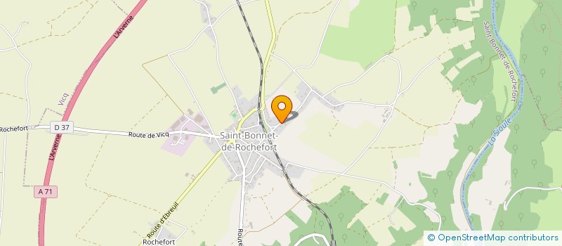 localisation de l'entreprise MADAME CELINE PARAIN à SAINT-BONNET-DE-ROCHEFORT