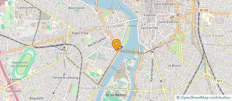 localisation de l'entreprise MADAME CELINE PARKER à TOULOUSE