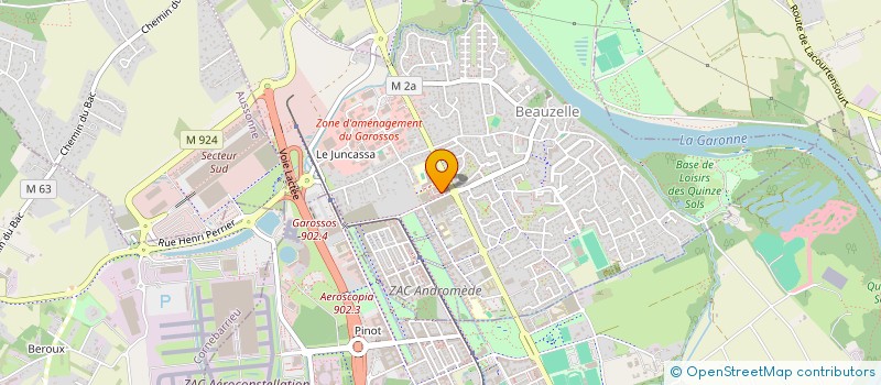 localisation de l'entreprise MADAME CELINE PASA  BEAUZELLE