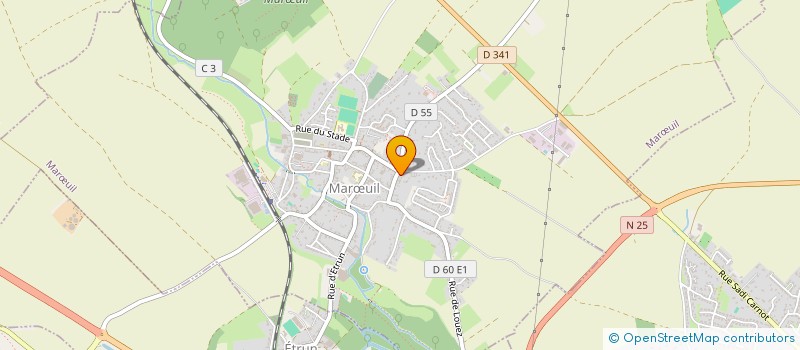 localisation de l'entreprise MADAME CELINE PATTE  MARUIL