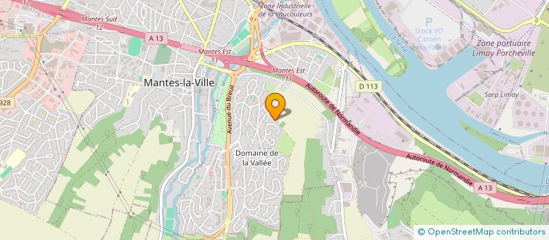 localisation de l'entreprise MADAME CELINE PATTOU  MANTES-LA-VILLE