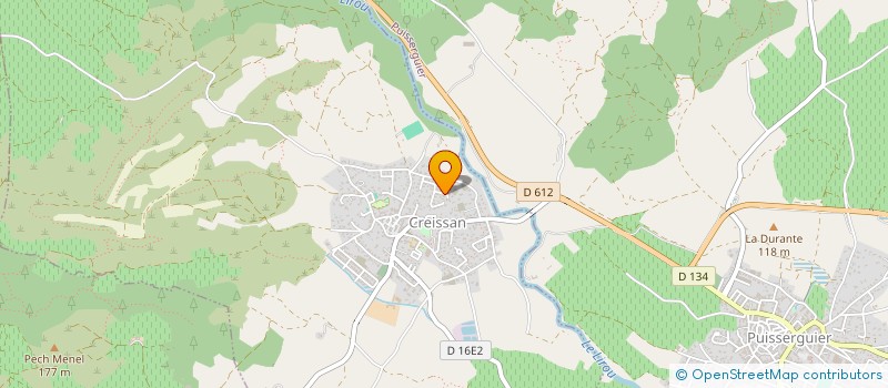 localisation de l'entreprise MADAME CELINE PEAN à CREISSAN