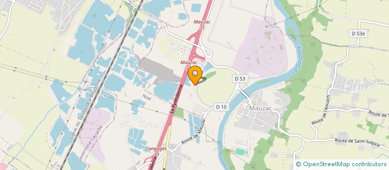 localisation de l'entreprise MADAME CELINE PECORARO  MAUZAC