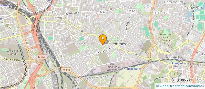 localisation de l'entreprise MADAME CELINE PEICHERT à LILLE