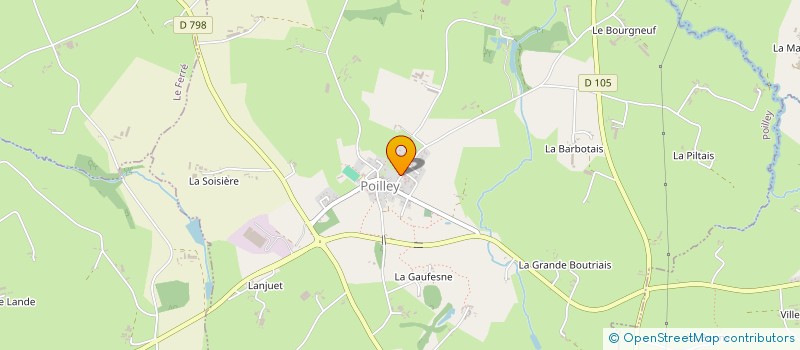 localisation de l'entreprise MADAME CELINE PELE  VILLAMEE