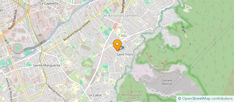 localisation de l'entreprise MADAME CELINE PELISSIER  MARSEILLE