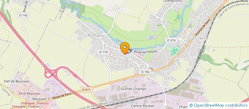 localisation de l'entreprise MADAME CELINE PELISSON  ROMANS