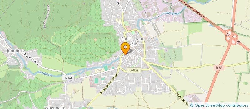 localisation de l'entreprise MADAME CELINE PELLIER  SOULTZ-HAUT-RHIN