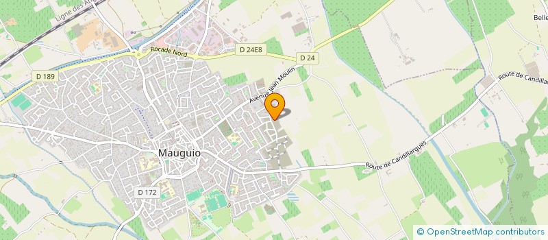 localisation de l'entreprise MADAME CELINE PENNANEACH  MAUGUIO