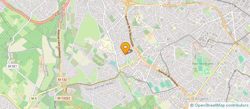 localisation de l'entreprise MADAME CELINE PEREIRA à MONTPELLIER