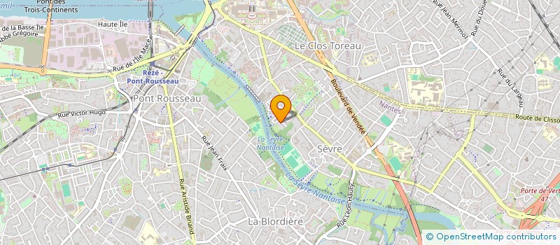 localisation de l'entreprise MADAME CELINE PERION à NANTES