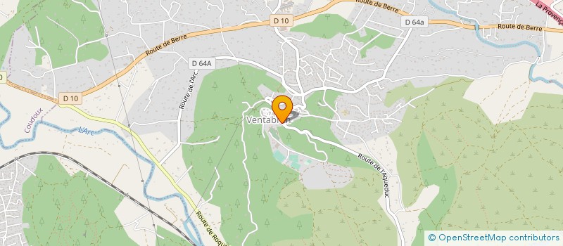 localisation de l'entreprise MADAME CELINE PETIT  VENTABREN