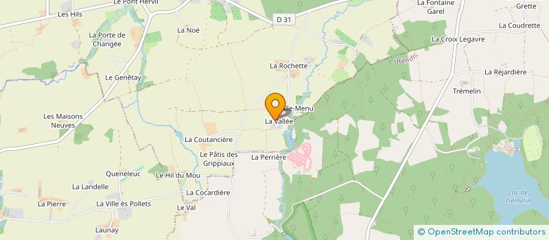 localisation de l'entreprise MADAME CELINE PETITPAS  IFFENDIC