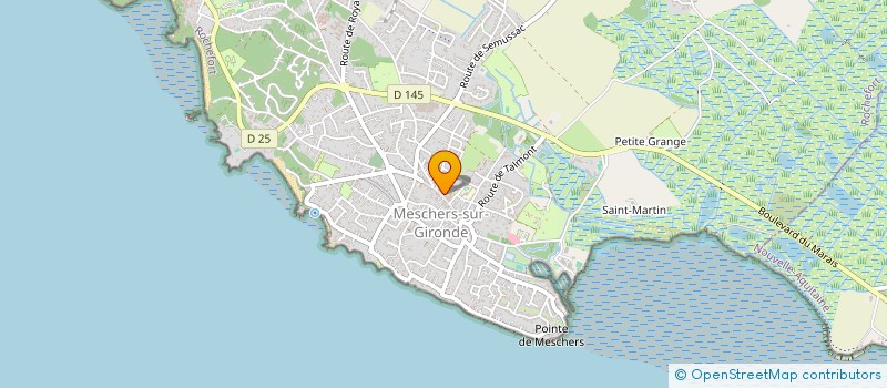 localisation de l'entreprise MADAME CELINE PEZARD  MESCHERS-SUR-GIRONDE